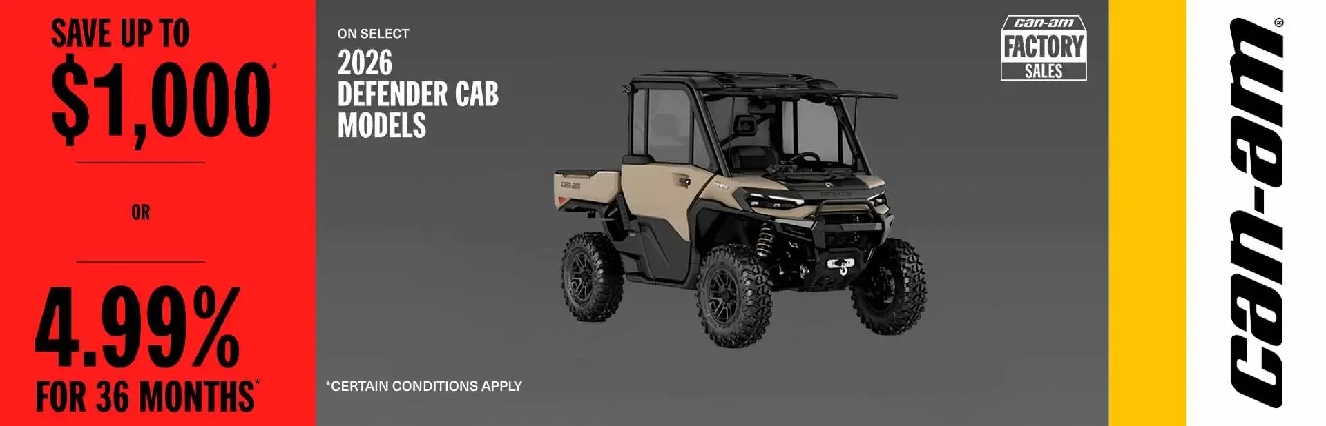 Can-Am Monthly Banner